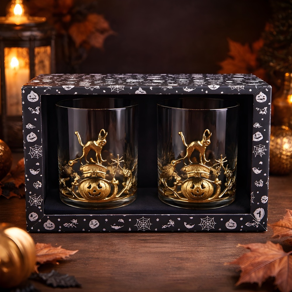 *NEW* Halloween Themed Whisky Glass Set